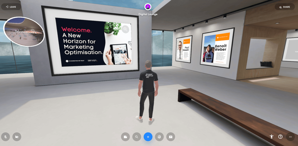 Join In Marketing We Trust's Spatial.io Metaverse Event