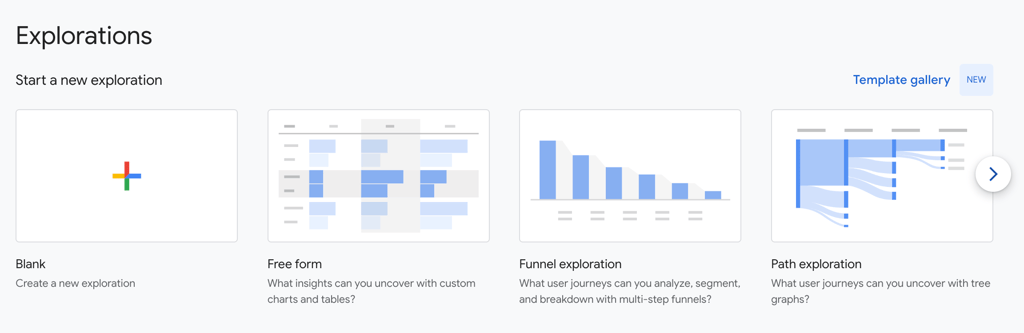 GA4 SEO Reporting - Explorations