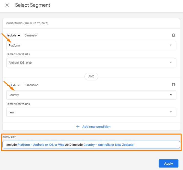 alerts segments