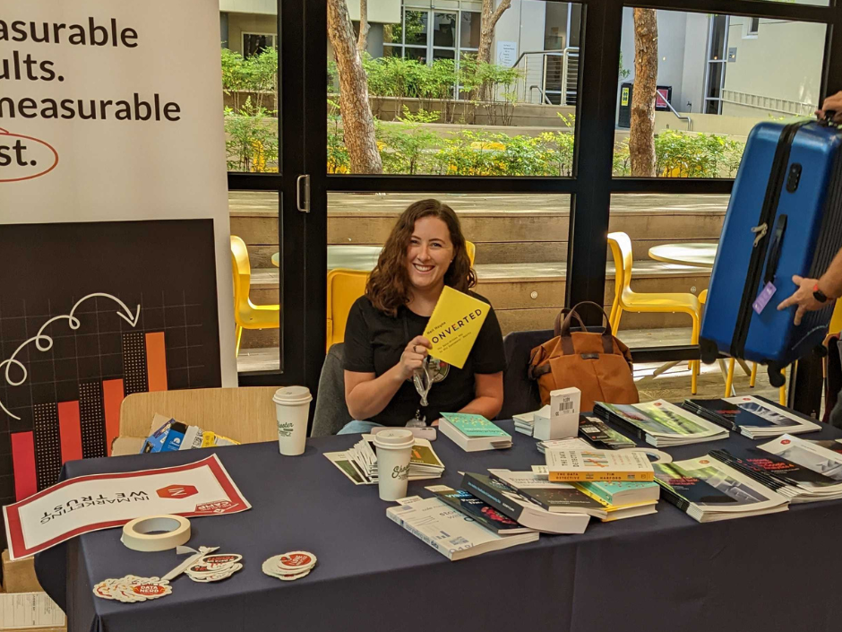 Our Library Schembe at MeasureCamp Sydney