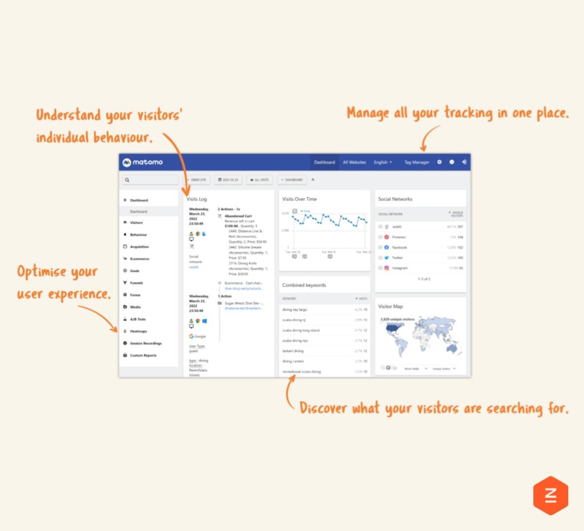 Google Analytics vs Matomo Reports