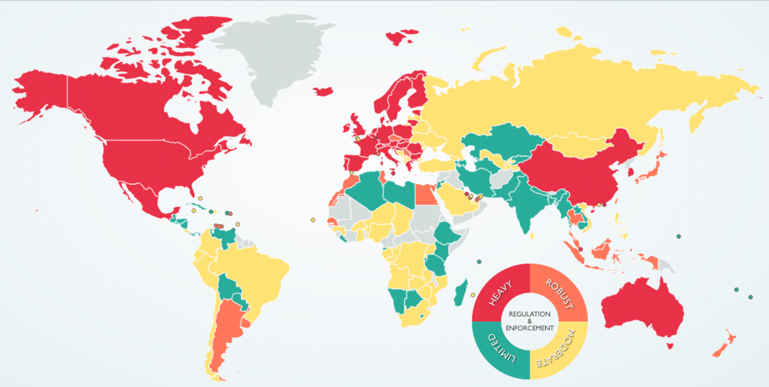 GDPR regulations across the world - cookie consent regulations