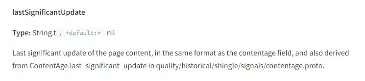 The Significance of Page Updates is Measured