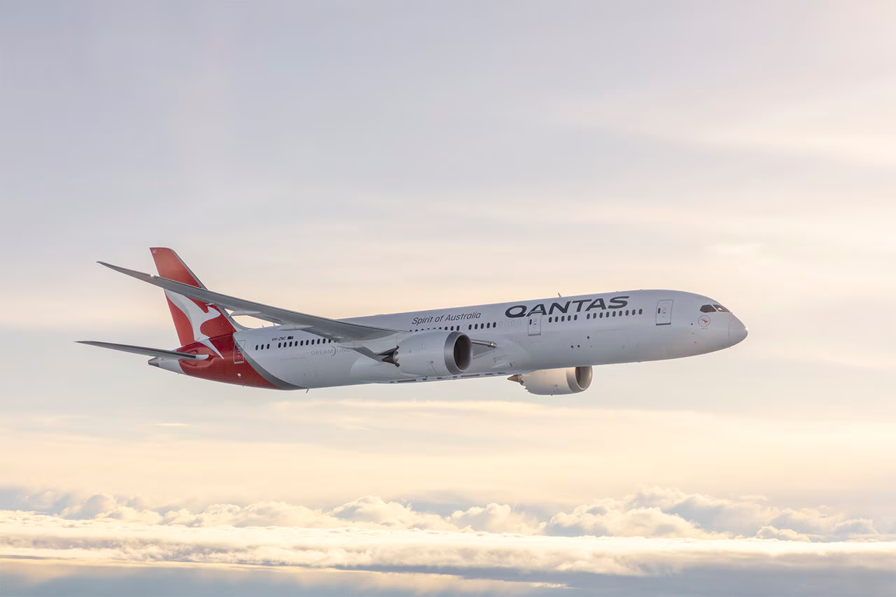 Qantas plane