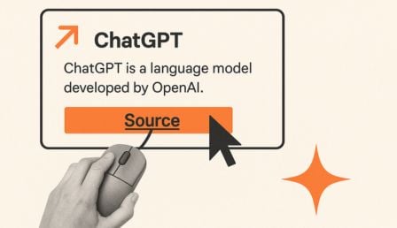 40% rarely or never click on source links in AI