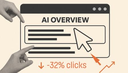 Top result in Google CTR has fallen 32%