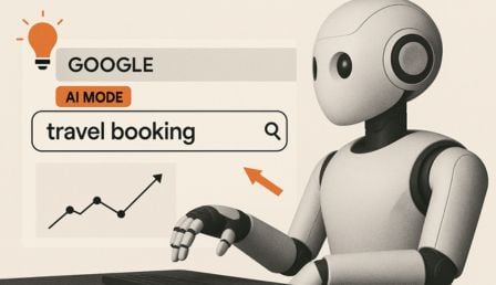 Agentic AI Mode in Search Labs for travel booking
