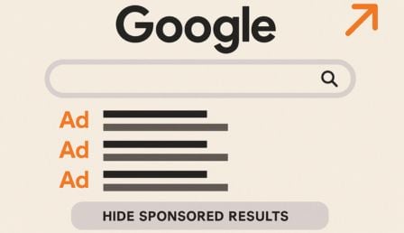 Google now lets you “Hide sponsored results”
