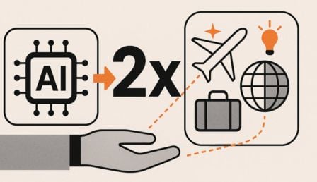 Share of people using AI for holiday inspiration doubles