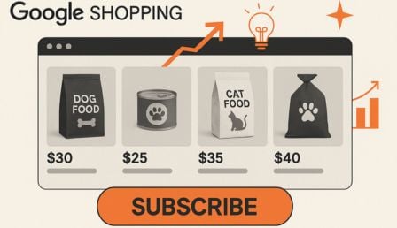 Subscription goods now available via Google Shopping Ads