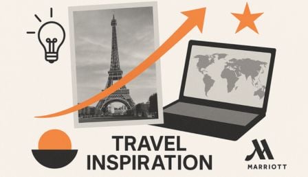 Travel inspiration is changing according to Marriott report