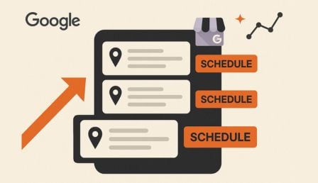 Post scheduling and multi-location publishing in Google Business Profiles
