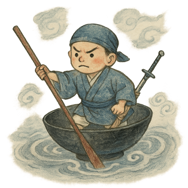 一寸法師のイラスト