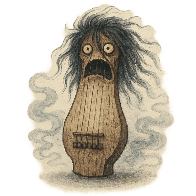 琴古主のイラスト