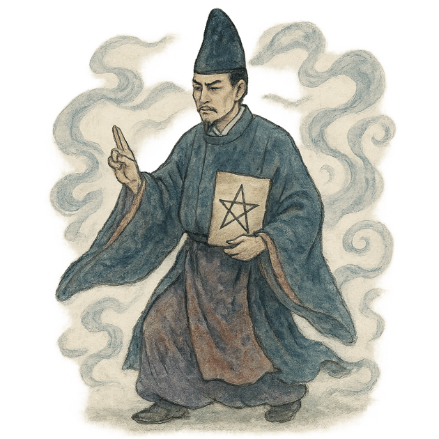 安倍晴明のイラスト