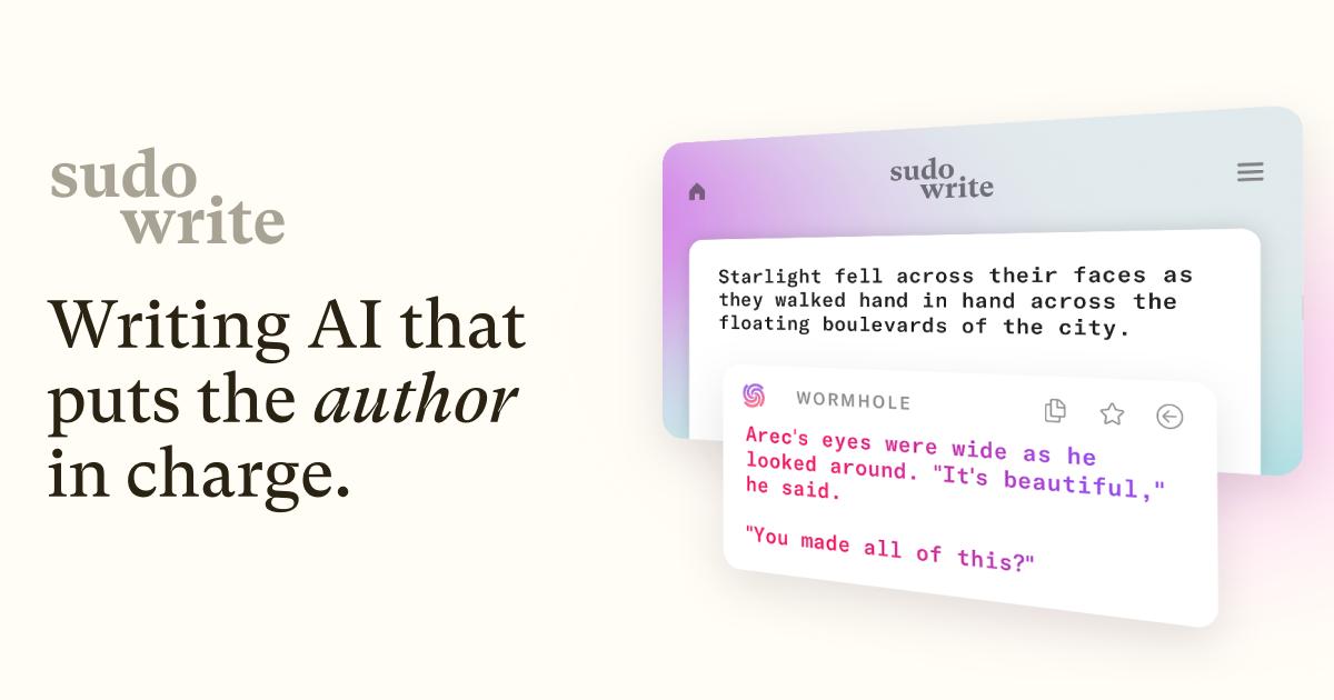 Sudowrite AI: Fiction's Creative Partner