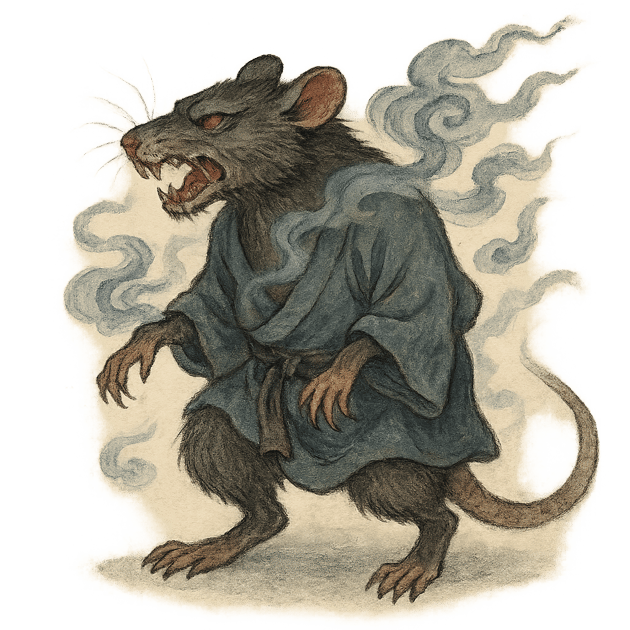 頼豪 鉄鼠（頼豪怨霊譚） - 妖怪図鑑 | YOKAI.JP