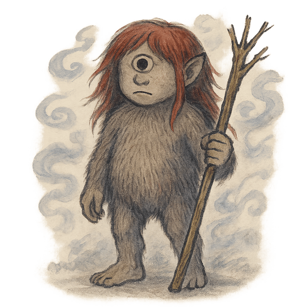 山童のイラスト