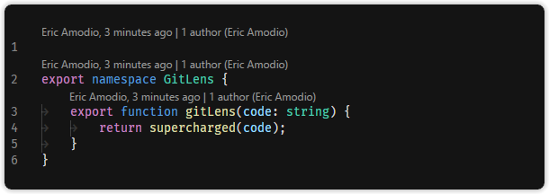 GitLens Extension