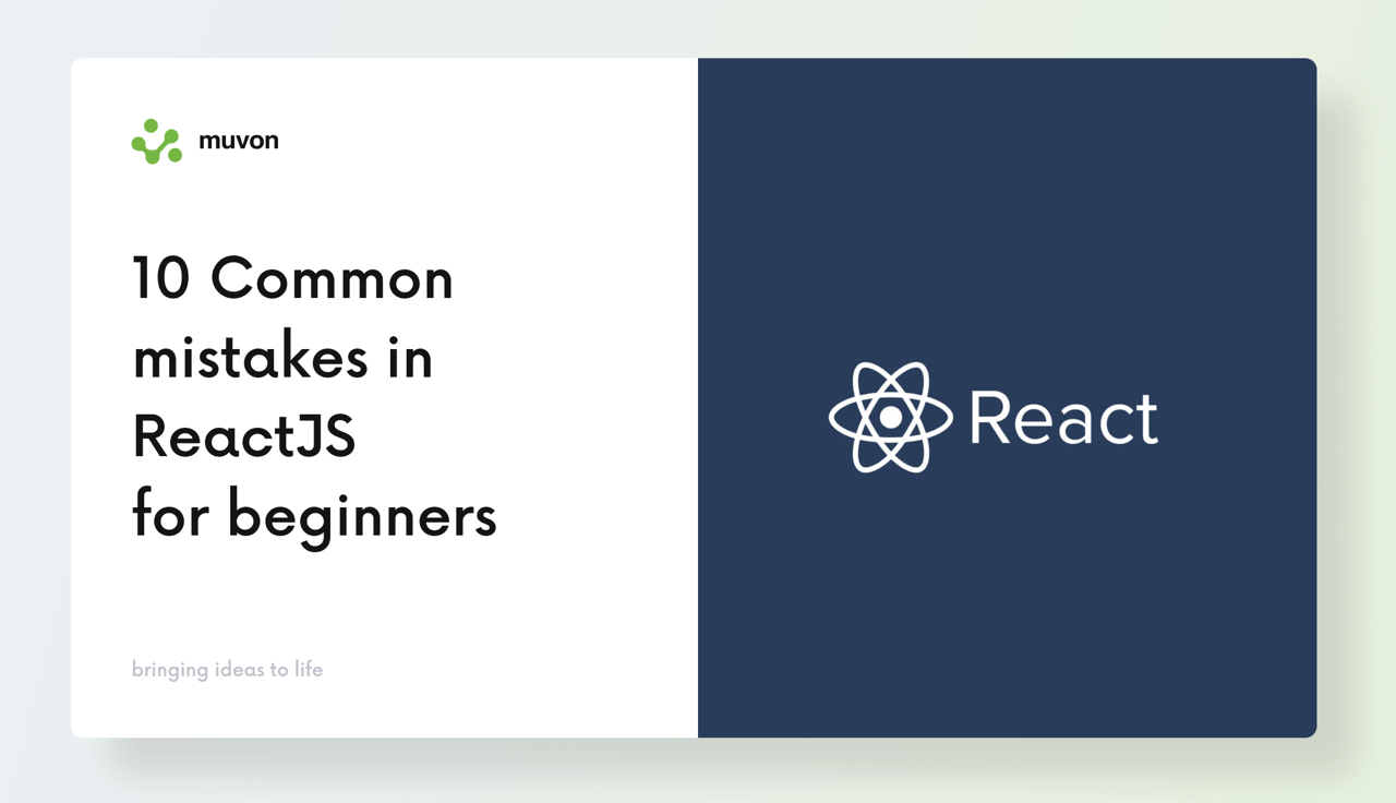 10 Common mistakes in react for beginners.