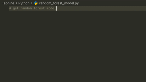 Tabnine AI Autocomplete Extension