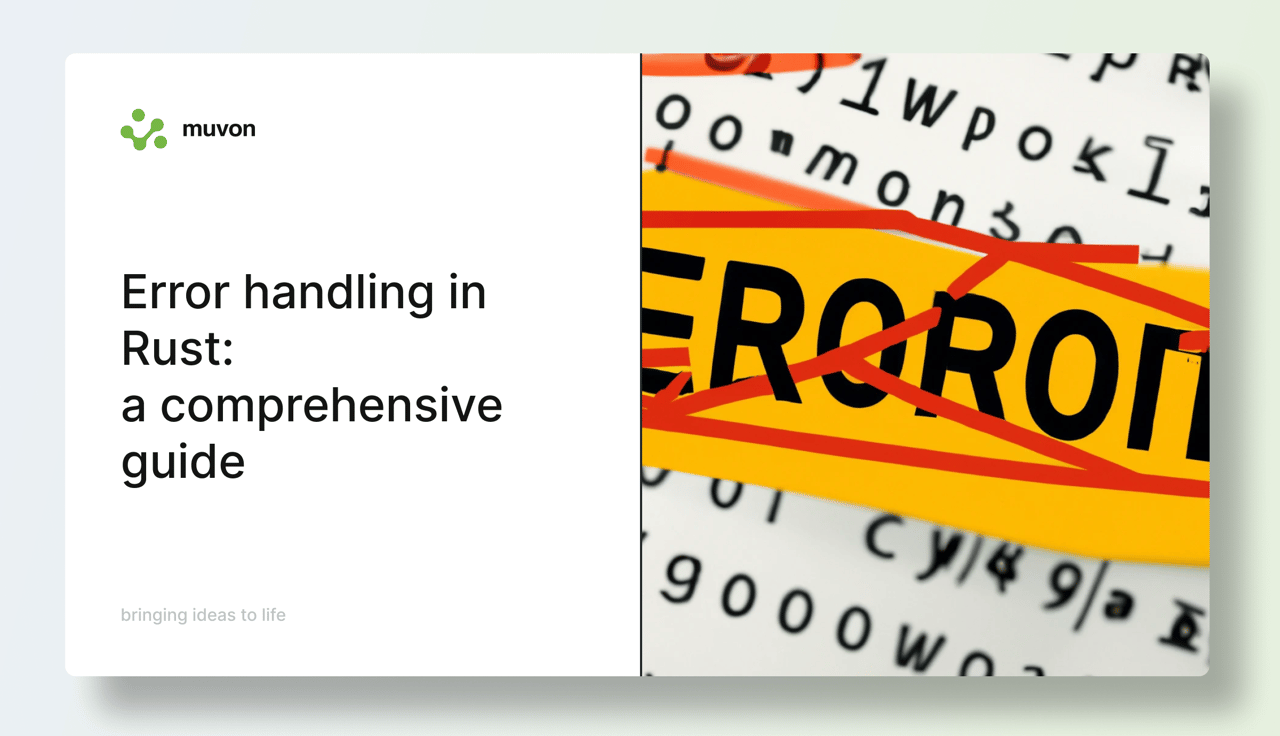 Error Handling in Rust: A Comprehensive Guide