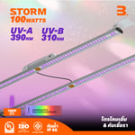 STORM 100W UV-B & UV-A ไฟเสริมปลูกต้นไม้ ไตรโคมเยิ้ม กันเชื้อรา