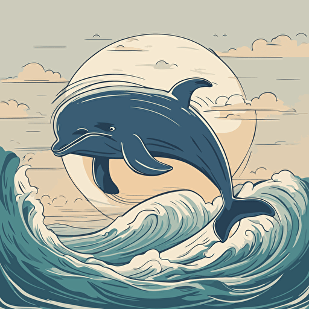 a whale jumping out of the water