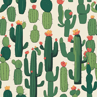 a cactus with a flower