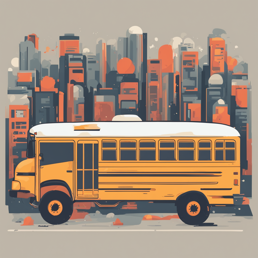 a school bus