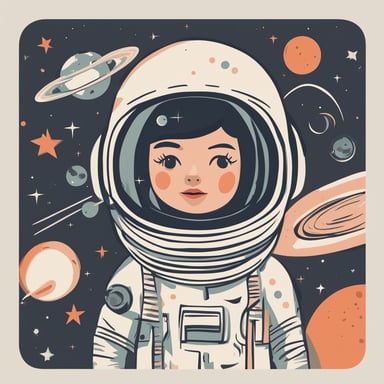 a person in a space suit