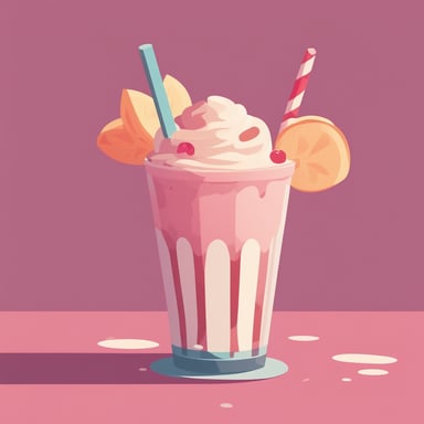 a milkshake