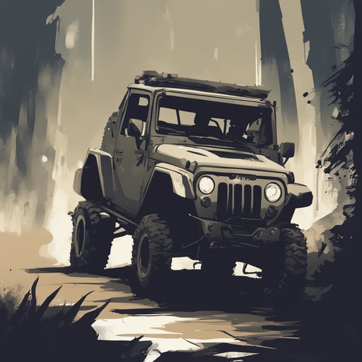 a jeep