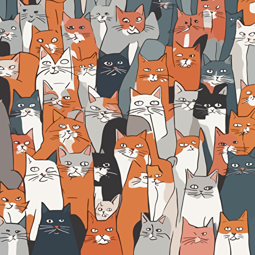 a group of cats