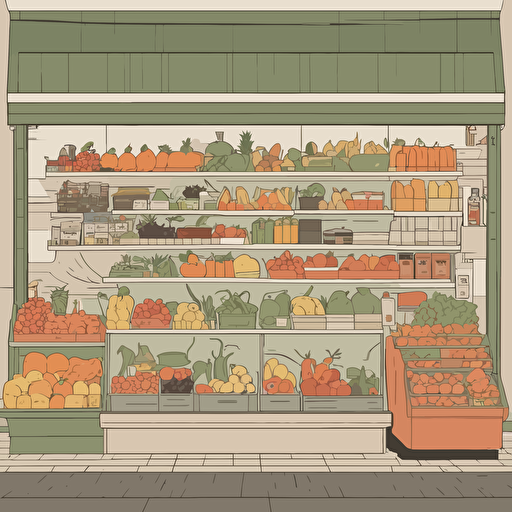 a fruit shop