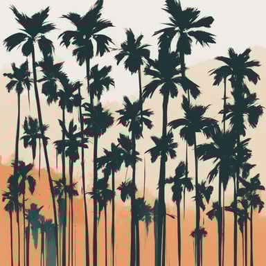 palm trees