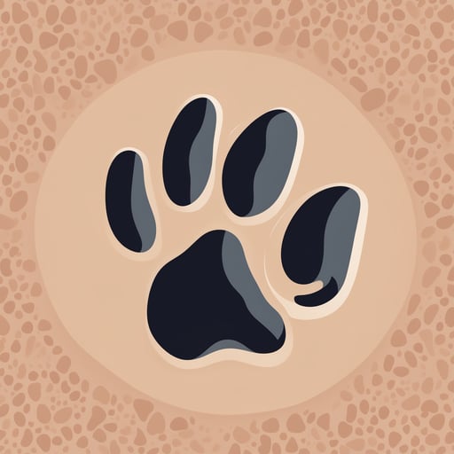a dog paw