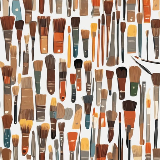 paint brushes