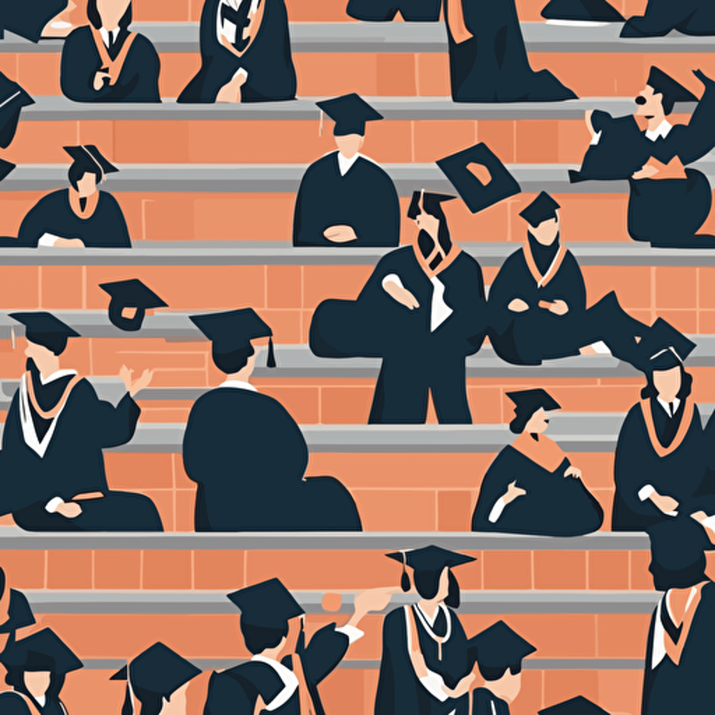 a man graduating from college