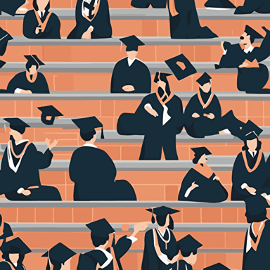 a man graduating from college