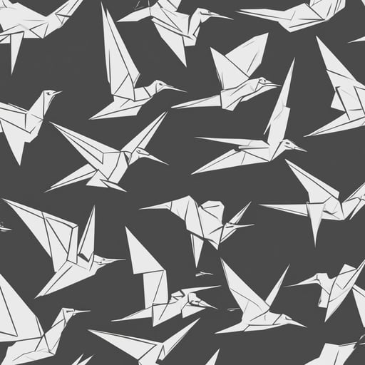 origami birds