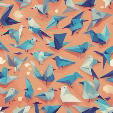 origami birds