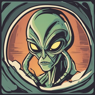 an alien