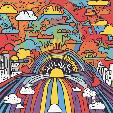 a rainbow