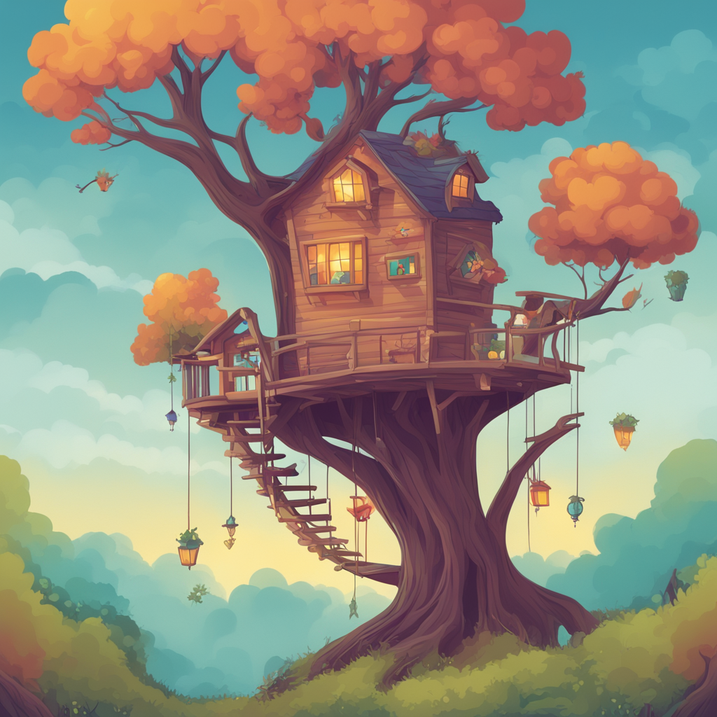 a tree house