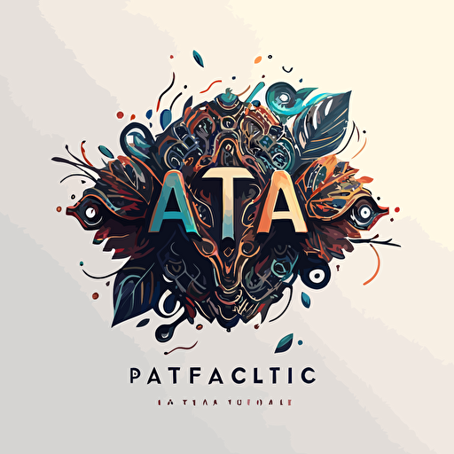 vector art logo for an Ai company