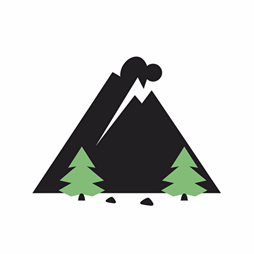 a vector logo for a company that sells coal products and fertilizers named ecocoal