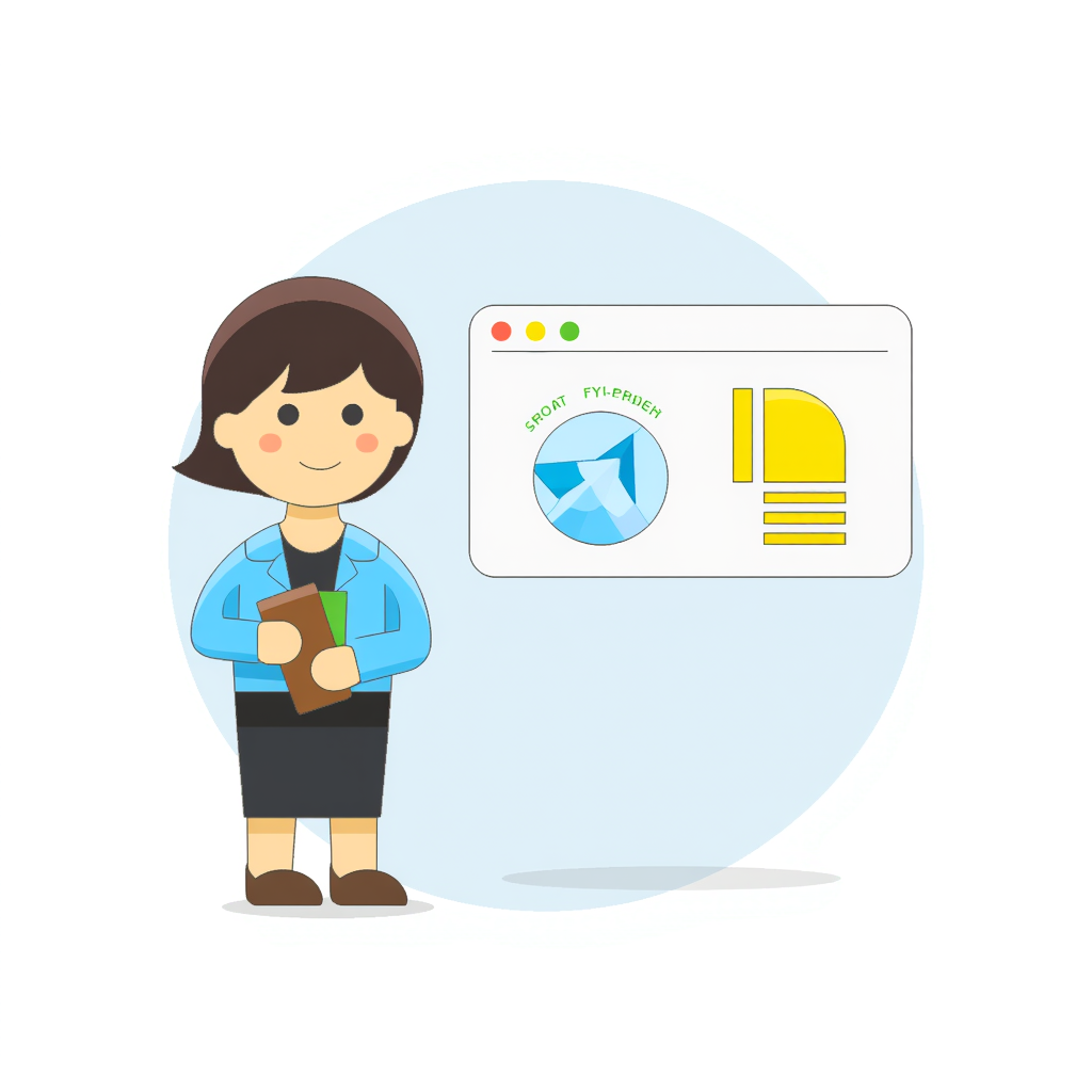 a person explaining a diagram