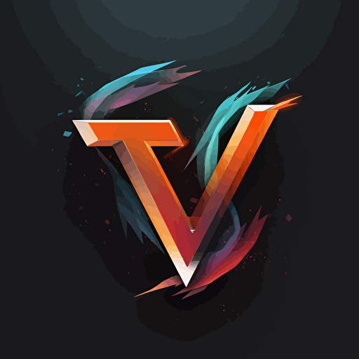 Create elegant vector logo including letters '7' and 'W' without deformation for a metaverse activity