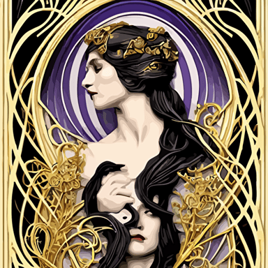 source future growth dramatic elaborate emotive art nouveau styles emphasise beauty transcendental seamless pattern symmetrical large motifs hyper realistic 8k image 3d supersharp art nouveau 3d curves swirls glass gold pipes photorealistic colorful flower bouquets silk ribbons gold chains iridescent black shiny gold colors perfect symmetry iridescent high definition sci fi octane render maya houdini light shadows reflections photorealistic masterpiece smooth gradients blur sharp focus photorealistic insanely detailed intricate cinematic lighting octane render epic scene 8 k